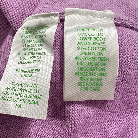 Lilly Pulitzer | Mini Caila Sweater Dress (M) 💜 - Picture 5 of 5